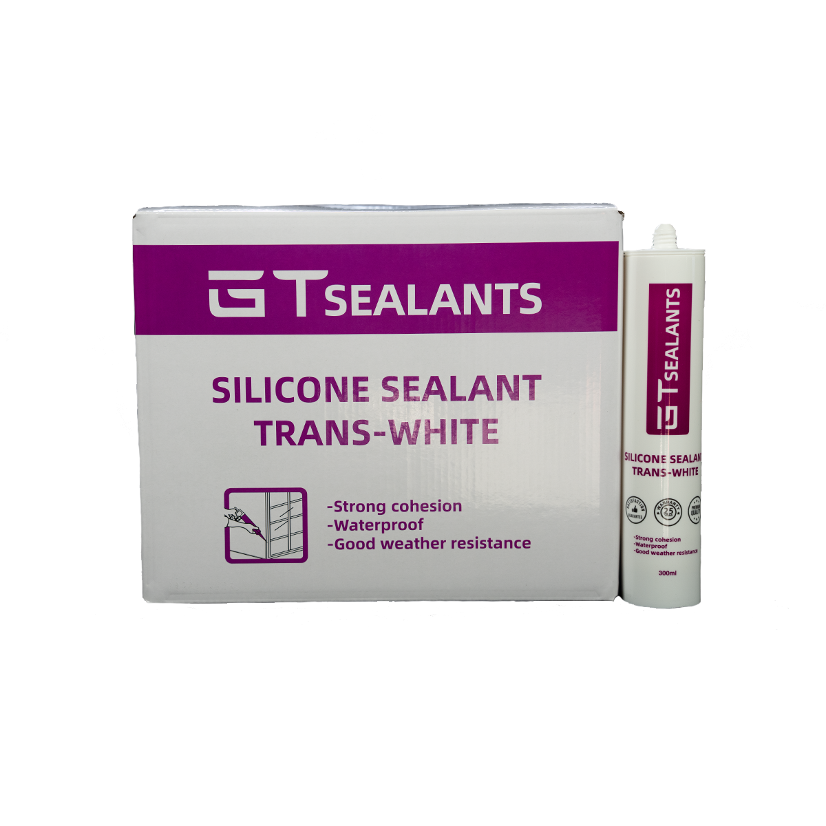 silicone white sealant industrial grade