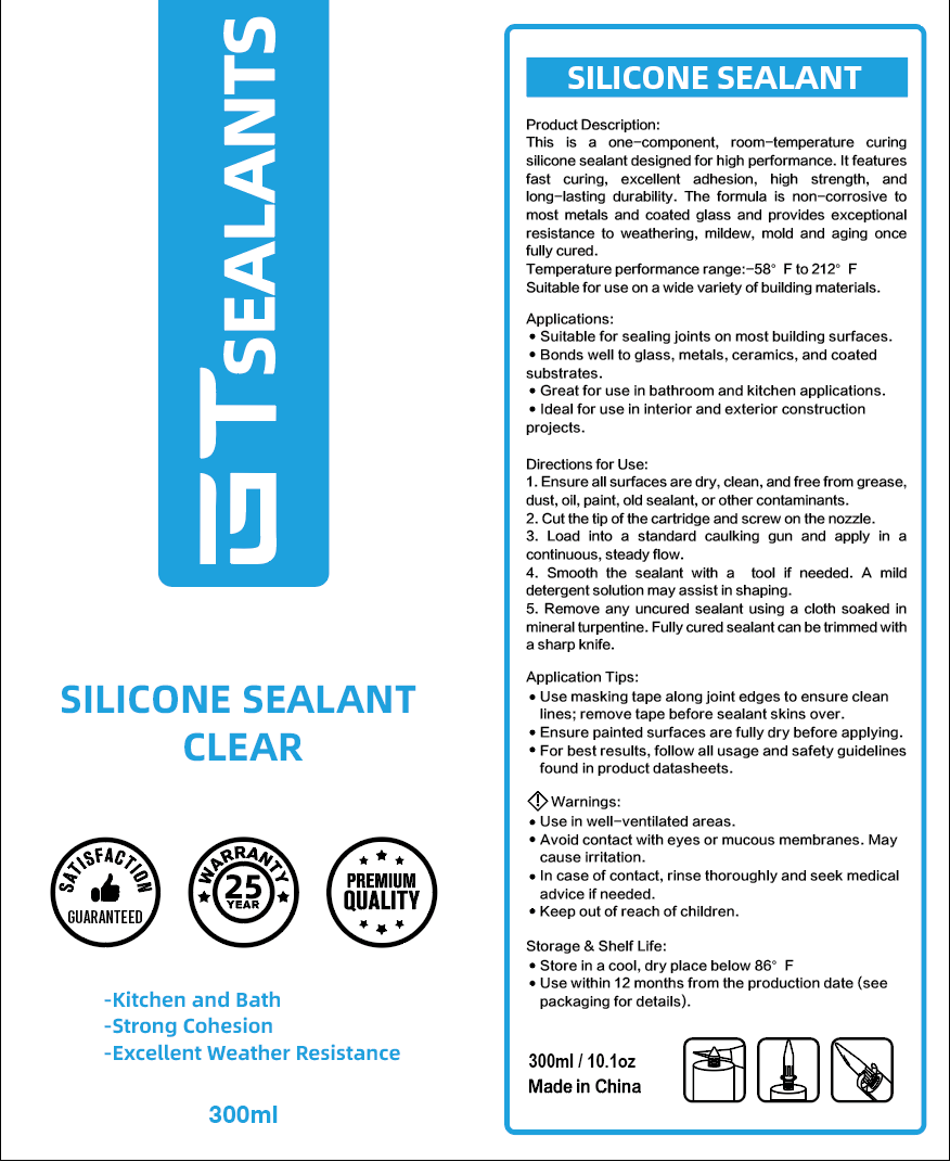 SILICONE SEALANT CLEAR